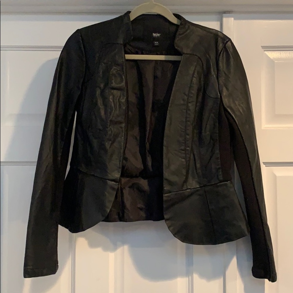 Mossimo faux leather jacket M